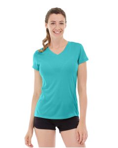 Gabrielle Micro Sleeve Top-XS-Blue